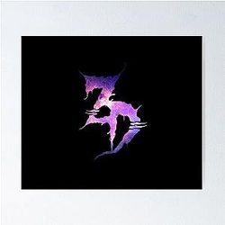 Zeds Dead Purple Galaxy Poster