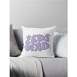 Zeds Dead Merch Zeds Dead Logo Throw Pillow