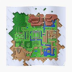 LttP: World Map Poster RB1608