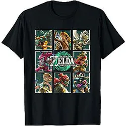 Legend of Zelda Retro T-Shirt NTT2509 Zelda T-Shirt