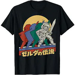 Legend of Zelda Retro Game T-Shirt NTT2509 Zelda T-Shirt