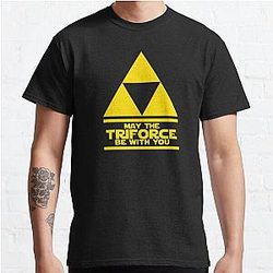 May the triforce be with you T-shirt Classic T-Shirt RB1608