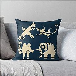 Mechanical Marvels Throw Pillow RB1608