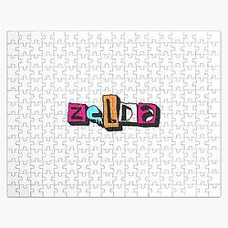 ZELDA Custom Text Birthday Name Jigsaw Puzzle RB1608