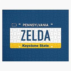 Zelda License Plate - PA Jigsaw Puzzle RB1608