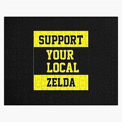 Support Your Local Zelda  Jigsaw Puzzle RB1608