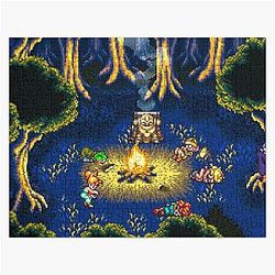 Chrono Trigger Campfire Jigsaw Puzzle RB1608