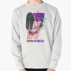 Anime Girl Pullover Sweatshirt