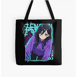 Anime Girl All Over Print Tote Bag