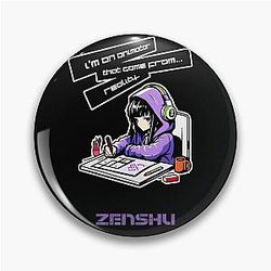 Natsuko Hirose I'm An Animator From Reality Pin