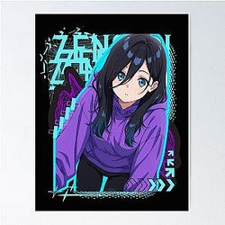 Anime Girl Poster
