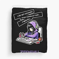 Natsuko Hirose I'm An Animator That Came from Reality Duvet Cover