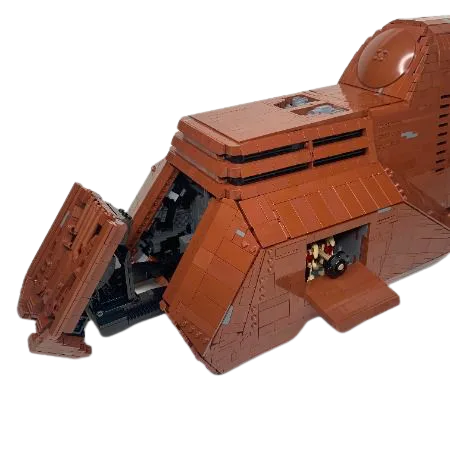 MOC Factory Block 152396 Star Wars UCS MTT With Droid Rack - Trade
