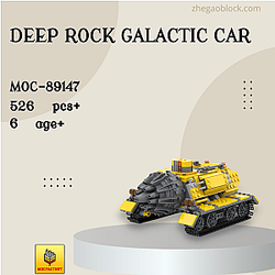 MOC Factory Block 89147 Deep Rock Galactic Car Technician