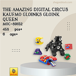 MOC Factory Block 89152 The Amazing Digital Circus Kaufmo Gloinks Gloink Queen Movies and Games