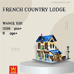 WANGE Block 5311 French Country Lodge Modular Building