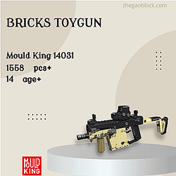 MOULD KING Block 14031 Bricks Toygun Military