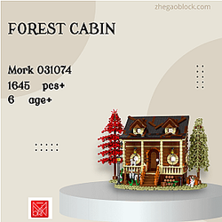 MORK Block 031074 Forest Cabin Creator Expert