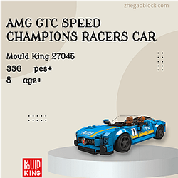 MOULD KING Block 27045 AMG GTC Speed Champions Racers Car Technician