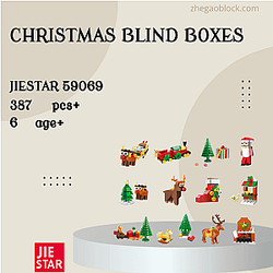 JIESTAR Block 59069 Christmas Blind Boxes Creator Expert