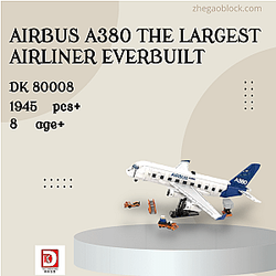 DK Block 80008 Airbus A380 The Largest Airliner Everbuilt Technician