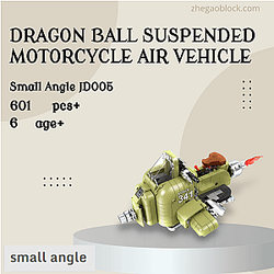 Small Angle Block JD005 Dragon Ball Suspended Motorcycle Air Vehicle Creator Expert