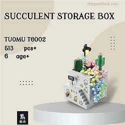 TuoMu Block T6002 Succulent Storage Box Creator Expert