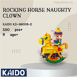 KAIDO Block KD-99006-2 Rocking Horse Naughty Clown Creator Expert