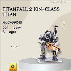 MOC Factory Block 89248 Titanfall 2 Ion-class Titan Movies and Games