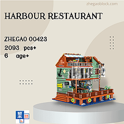 ZHEGAO Block 00423 Harbour Restaurant Creator Expert