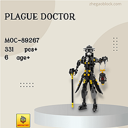 MOC Factory Block 89267 Plague Doctor Movies and Games