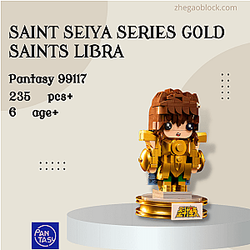 Pantasy Block 99117 Saint Seiya Series Gold Saints Libra Creator Expert