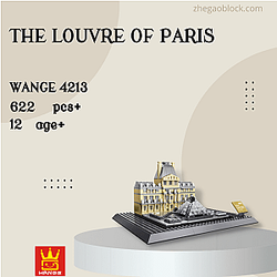 WANGE Block 4213 The Louvre of Paris Modular Building