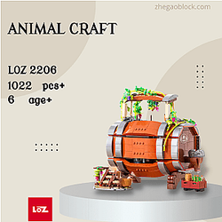 LOZ Block 2206 Animal Craft Creator Expert