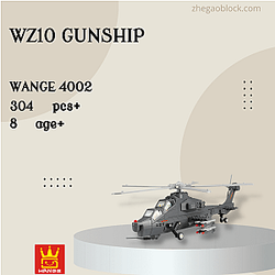 WANGE Block 4002 WZ10 Gunship Military