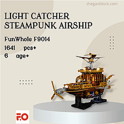 FunWhole Block F9014 Light Catcher Steampunk Airship Creator Expert