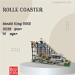 MOULD KING Block 11012 Rolle Coaster Technician