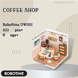 Robotime Block DW001 Coffee Shop Creator Expert