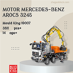 MOULD KING Block 19007 Motor Mercedes-Benz Arocs 3245 Technician