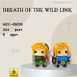 MOC Factory Block 89316 Breath of The Wild Link Creator Expert