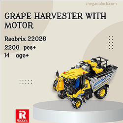 REOBRIX Block 22026 Grape Harvester With Motor Technician