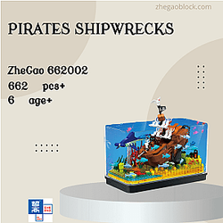 ZHEGAO Block 662002 Pirates Shipwrecks Creator Expert