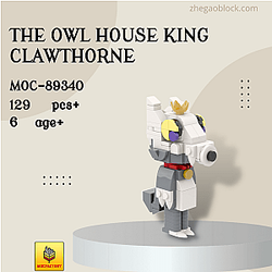 MOC Factory Block 89340 The Owl House King Clawthorne Movies and Games