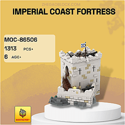 MOC Factory Block 86506 Imperial Coast Fortress Modular Building