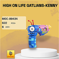 MOC Factory Block 89434 High on Life Gatlians-Kenny Creator Expert