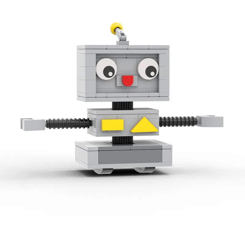 MOC Factory Block 89443 Foxy Boxy LankyBot Creator Expert | Zhegao