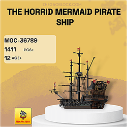MOC Factory Block 36789 The Horrid Mermaid Pirate Ship Technician