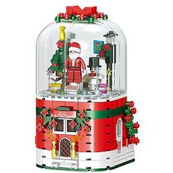 ZHEGAO QL0981 Christmas music box Theme Series Block