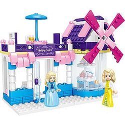 ZHEGAO QL1115 Windsor Castle: Windtrody Dessert House Girls Block