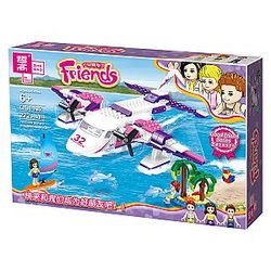ZHEGAO QL1132 Good friend: Leila's luxury seaplane Girls Block